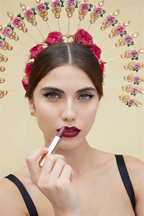 dolce and gabbana makeup look.